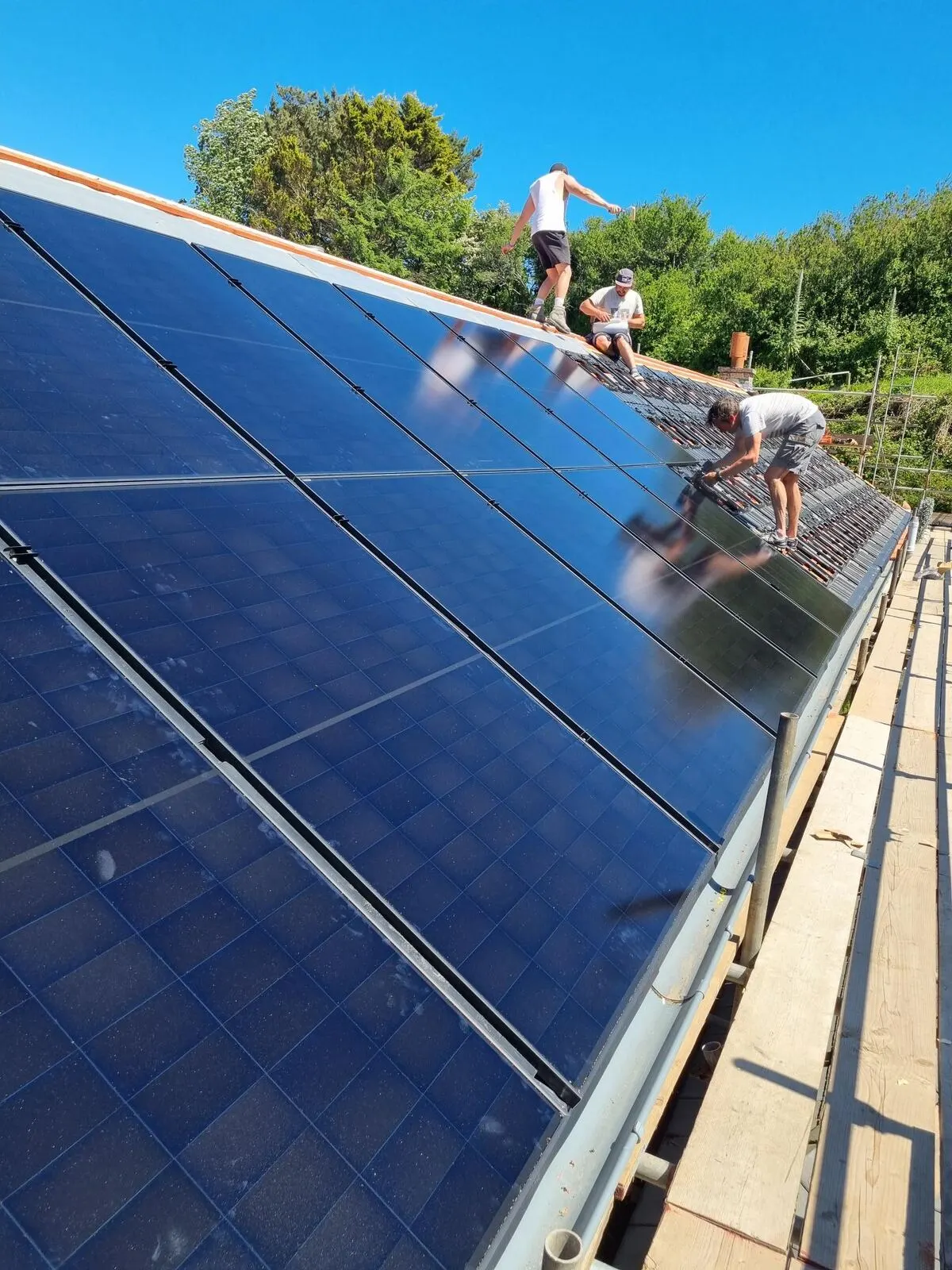 Swaye solar installation